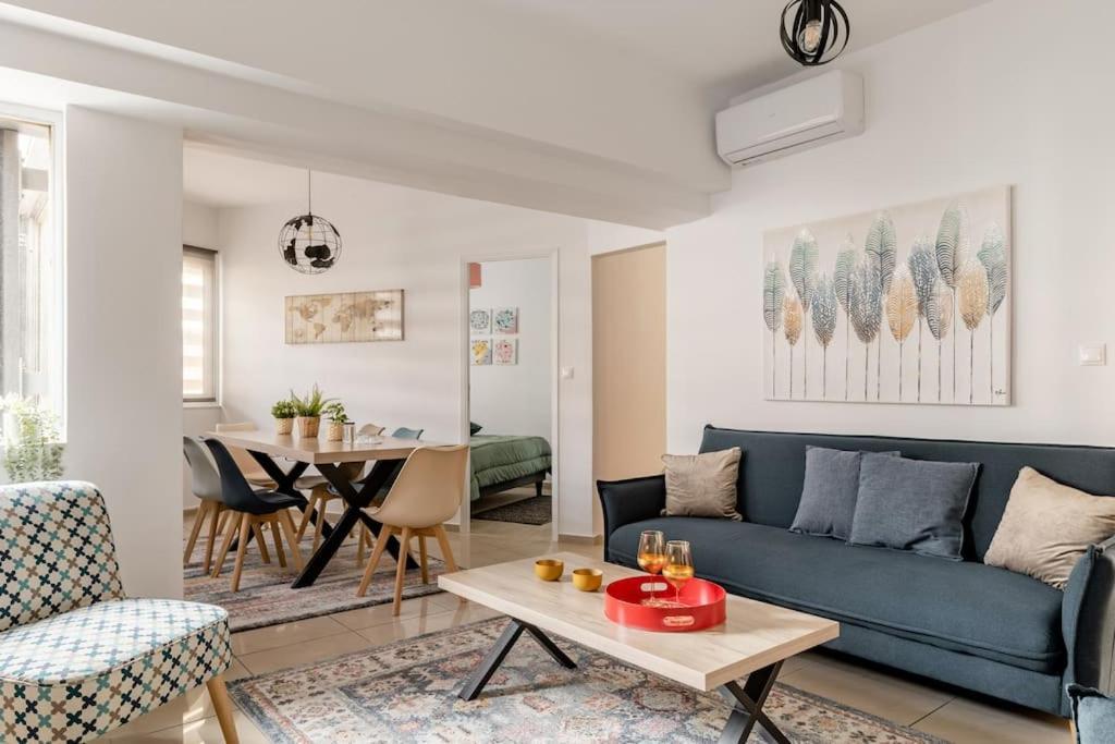 Brand New Bright Modern 6Bdr Apt-1Min To Acropolis Athens Exterior photo