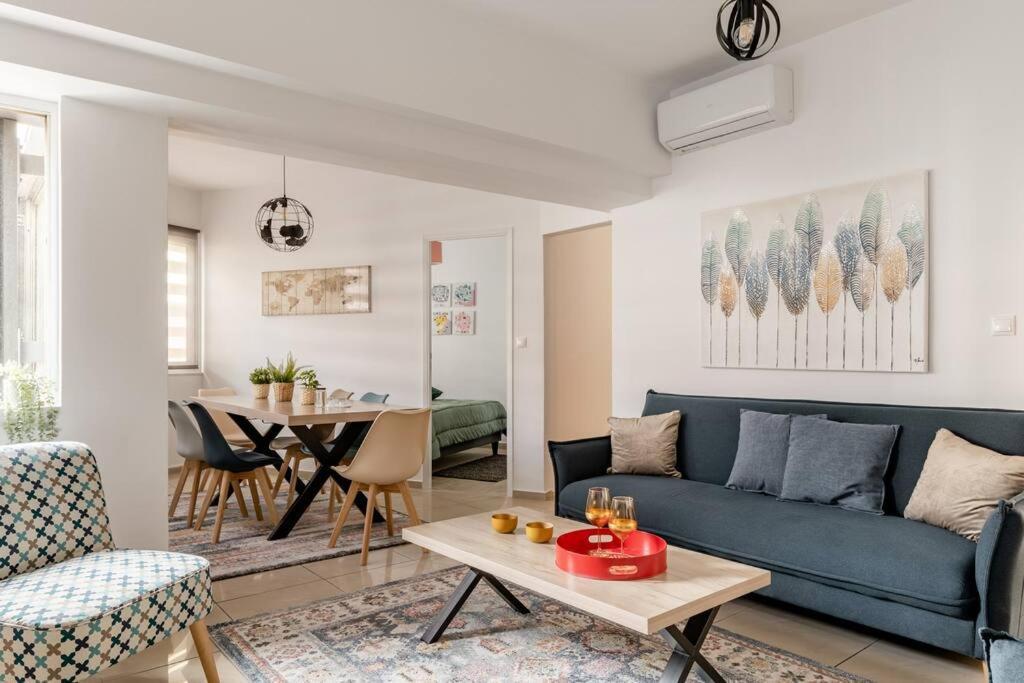 Brand New Bright Modern 6Bdr Apt-1Min To Acropolis Athens Exterior photo
