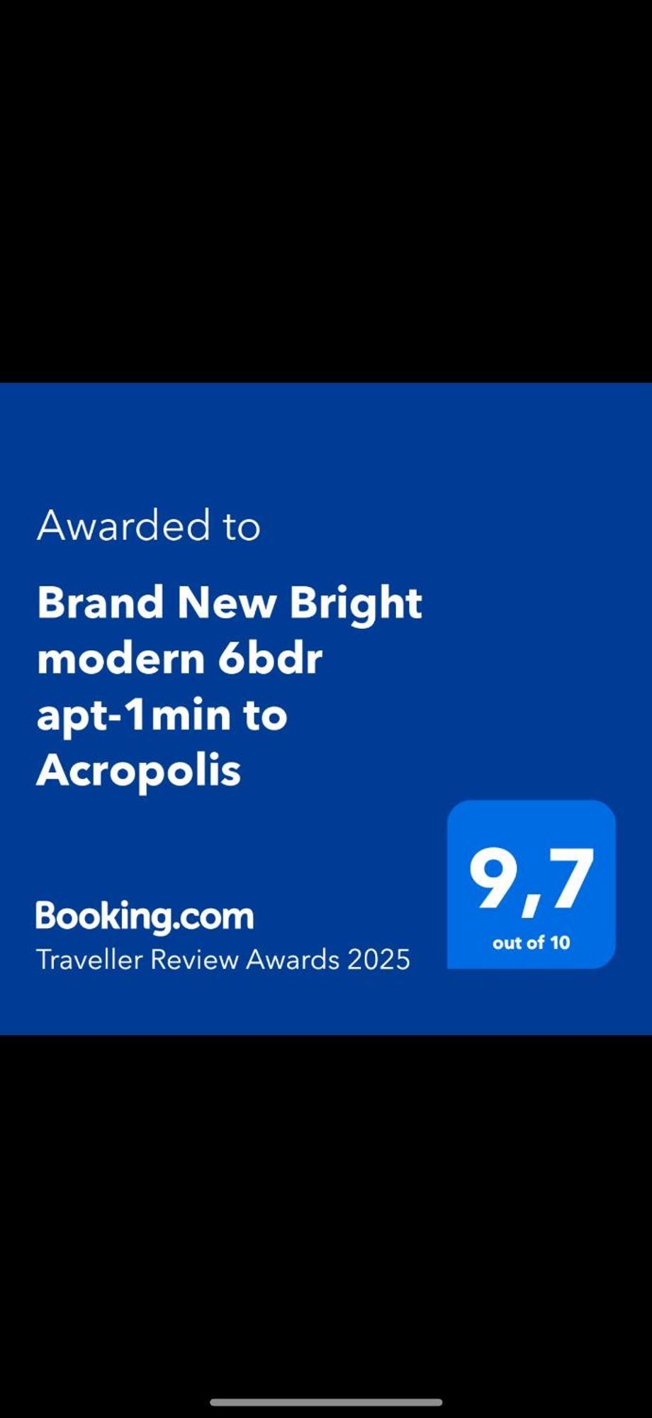 Brand New Bright Modern 6Bdr Apt-1Min To Acropolis Athens Exterior photo
